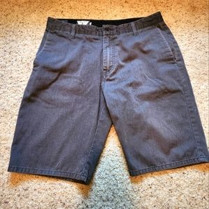 Mens 32 Volcom shorts grey